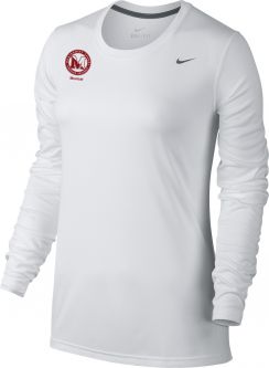 Nike Women's Legend L/S Shirt, White